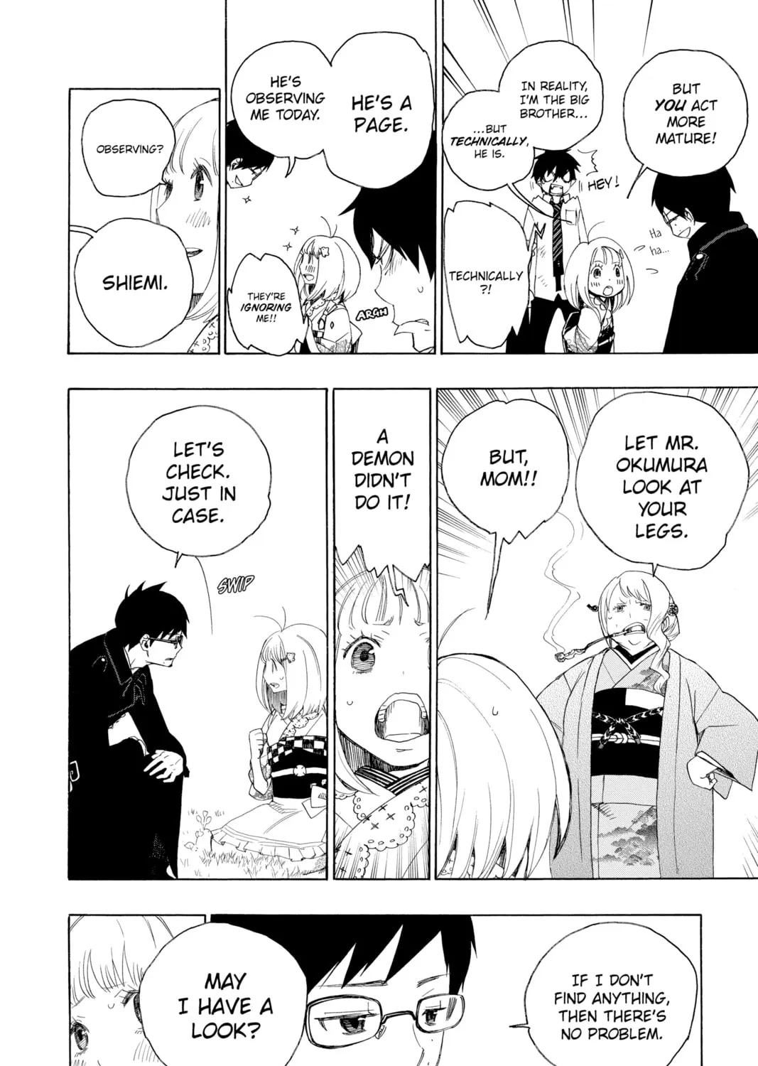 Read Blue Exorcist chapter 3 image 42 on Lezhin