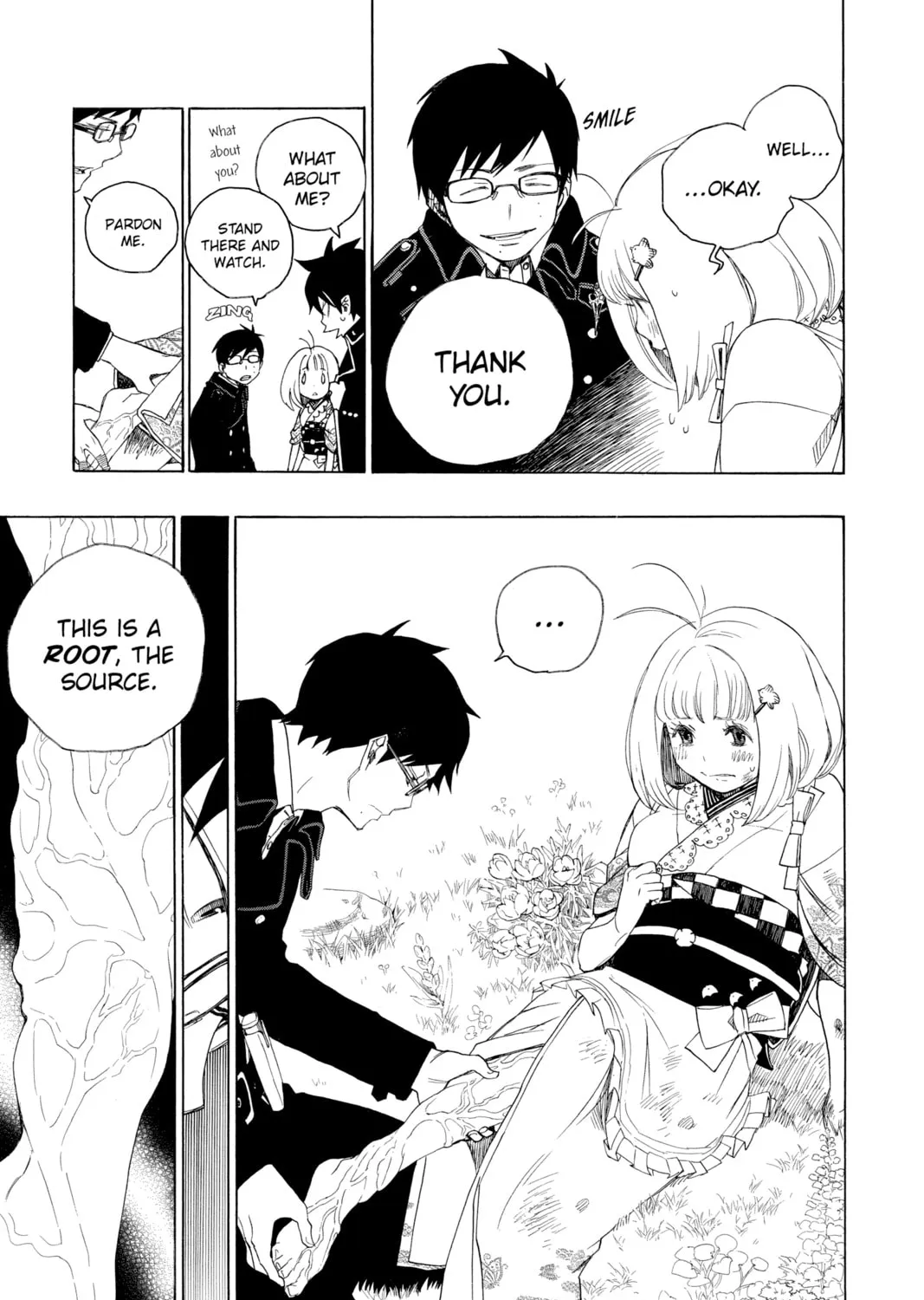 Read Blue Exorcist chapter 3 image 44 on Lezhin