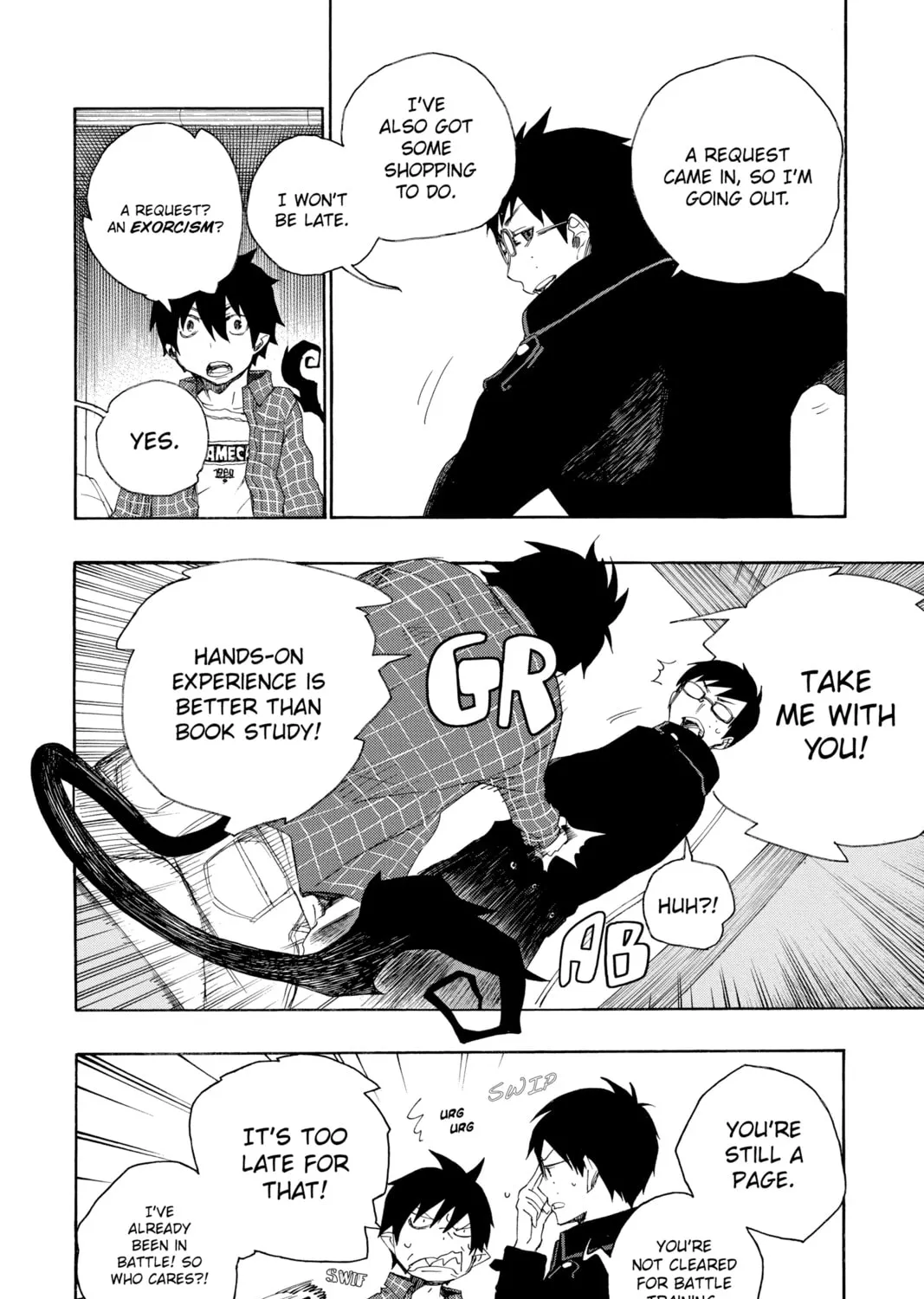 Read Blue Exorcist chapter 3 image 6 on Lezhin