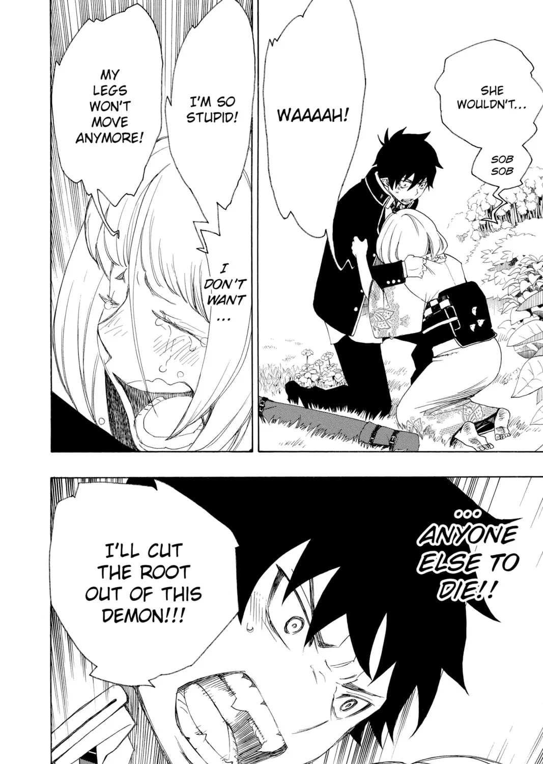 Read Blue Exorcist chapter 3 image 74 on Lezhin