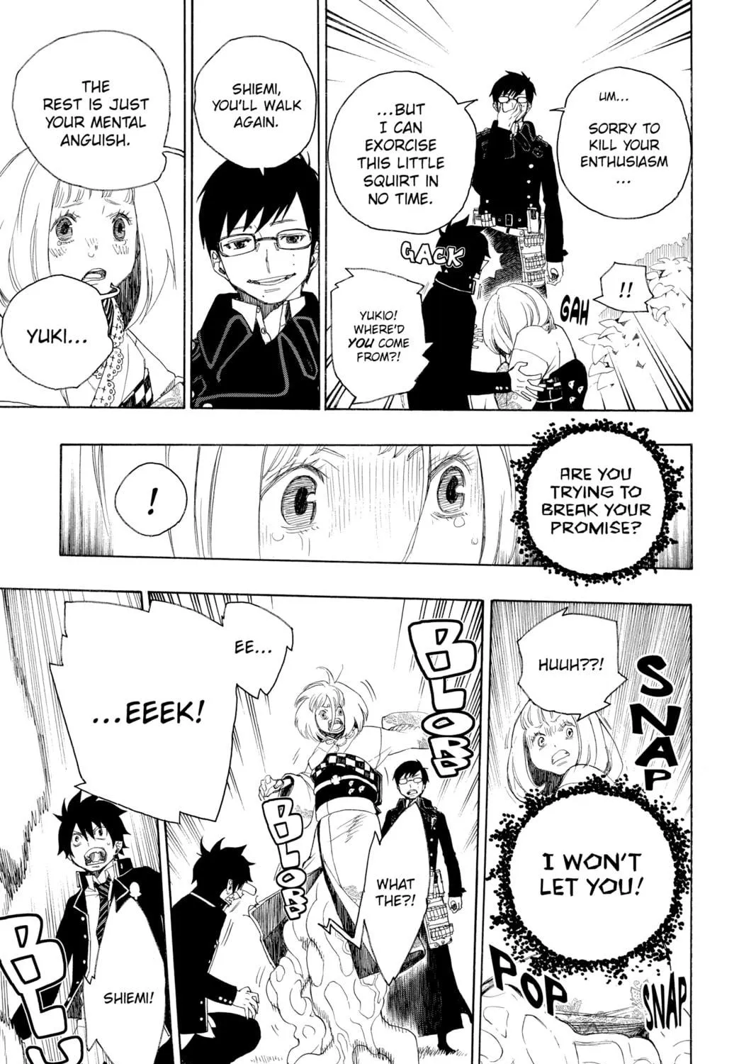 Read Blue Exorcist chapter 3 image 76 on Lezhin
