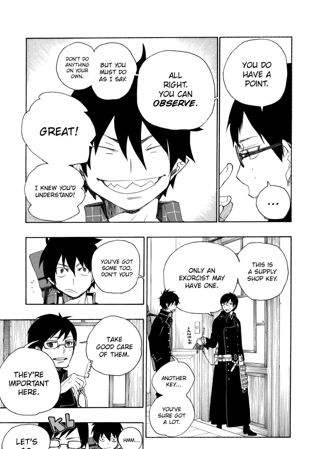 Read Blue Exorcist chapter 3 image 8 on Lezhin