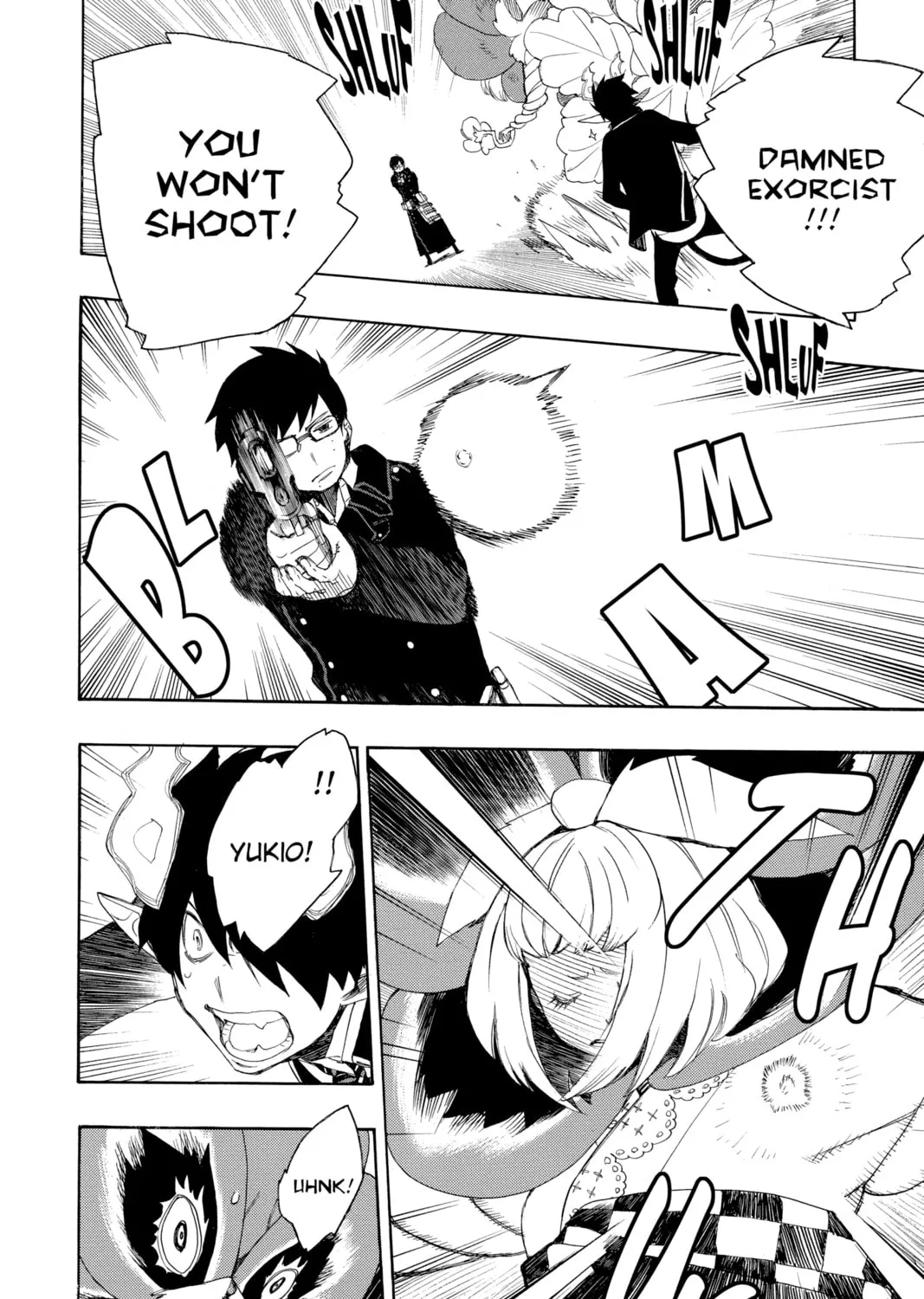 Read Blue Exorcist chapter 3 image 86 on Lezhin