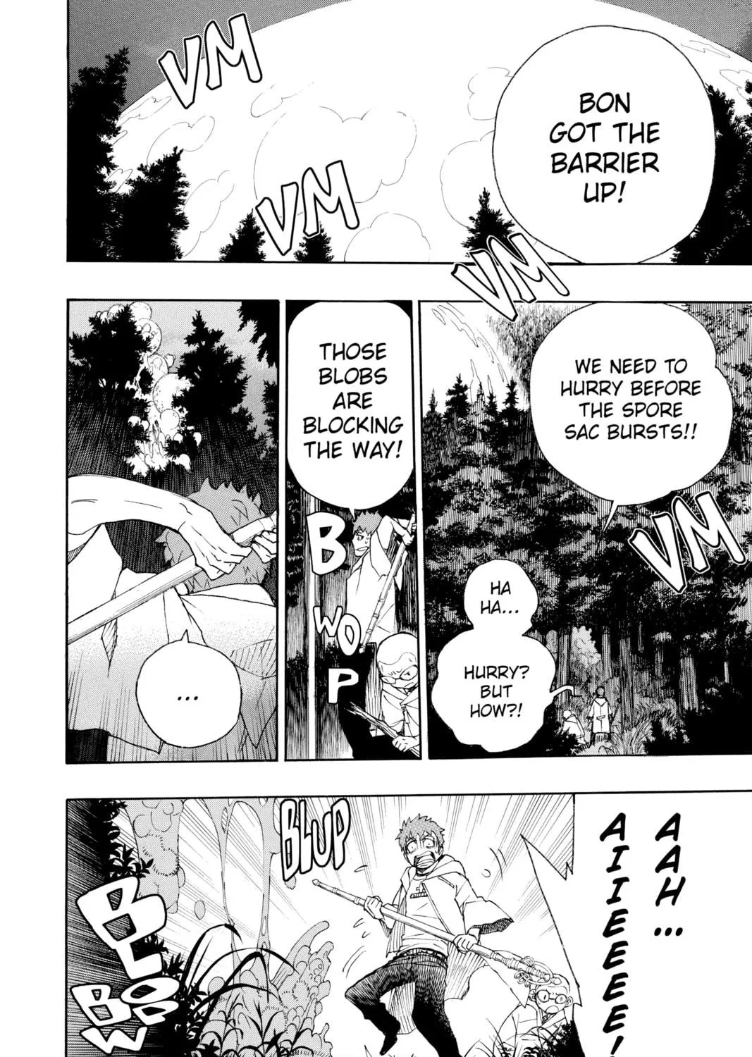 Read Blue Exorcist chapter 30 image 10 on Lezhin