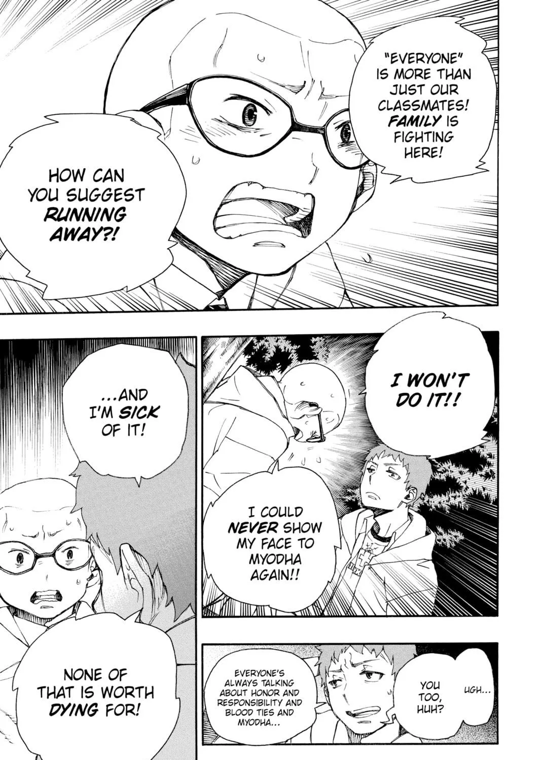 Read Blue Exorcist chapter 30 image 16 on Lezhin