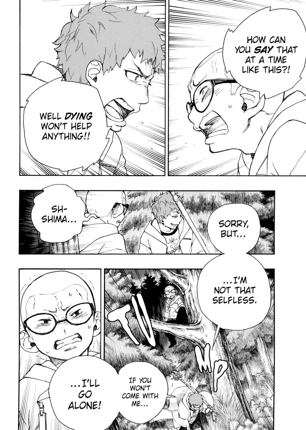 Read Blue Exorcist chapter 30 image 18 on Lezhin