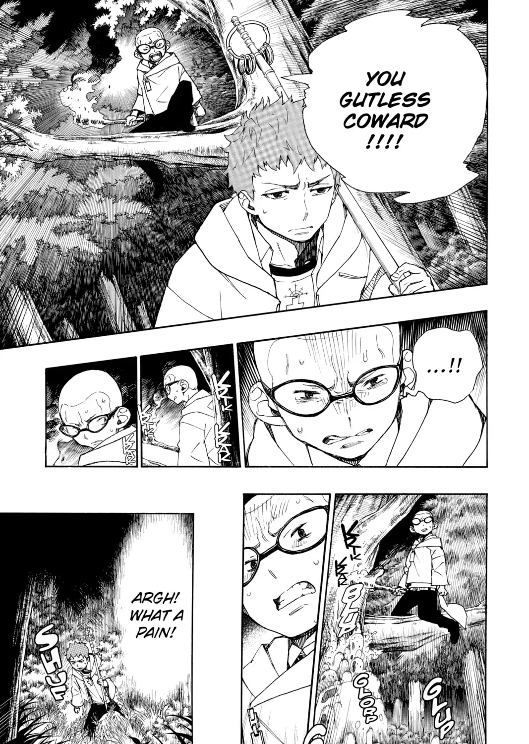 Read Blue Exorcist chapter 30 image 20 on Lezhin