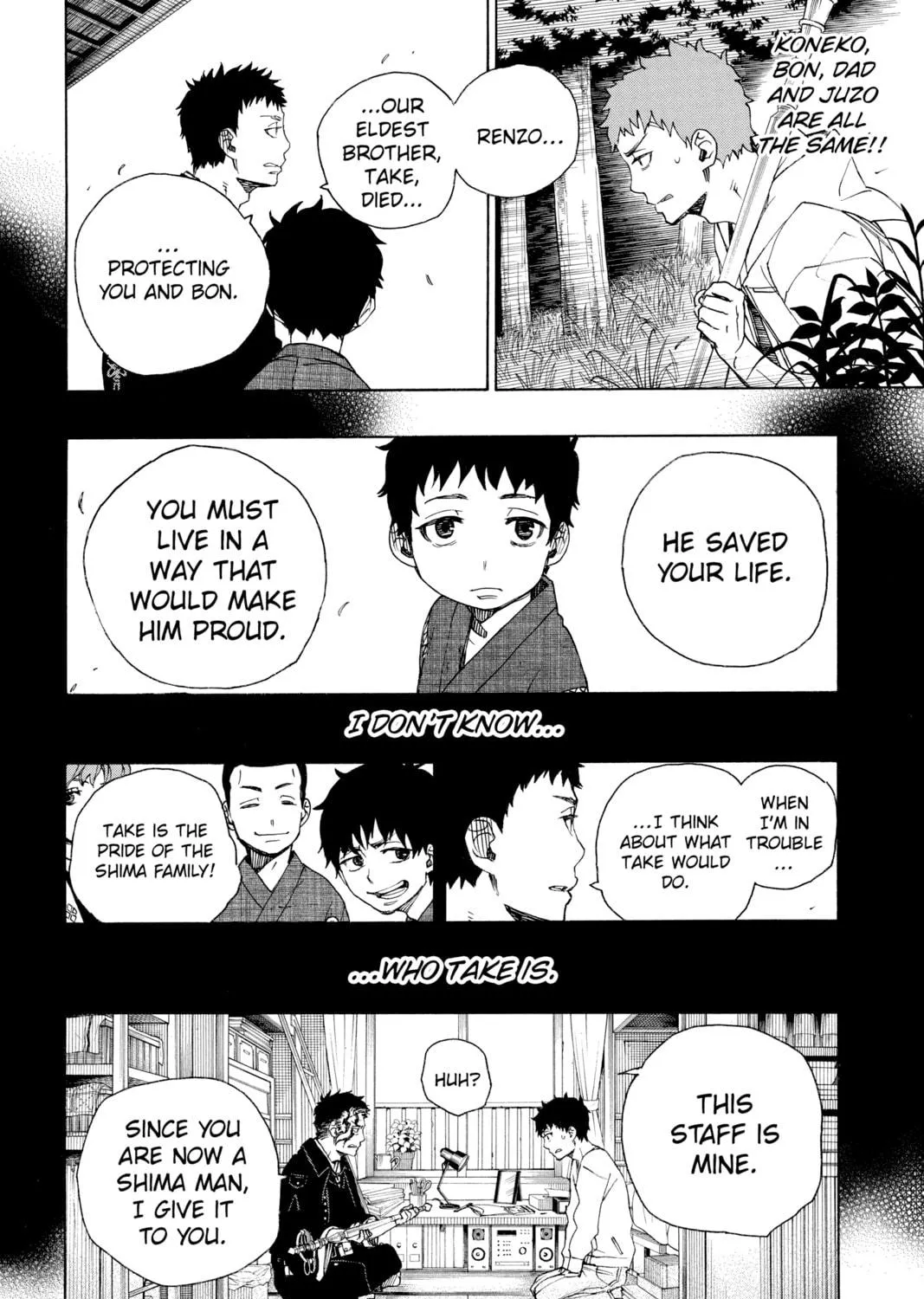 Read Blue Exorcist chapter 30 image 22 on Lezhin