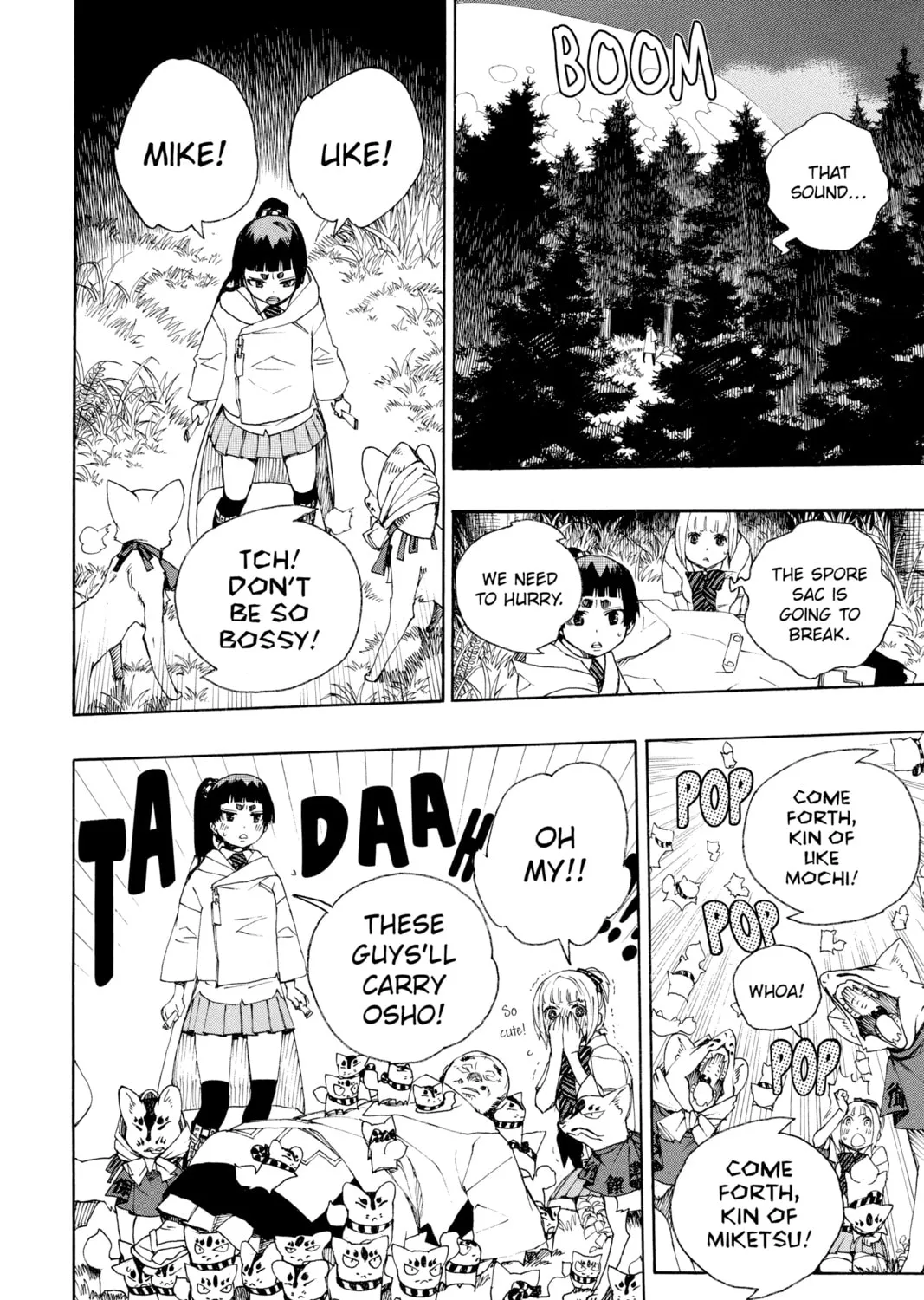 Read Blue Exorcist chapter 30 image 30 on Lezhin