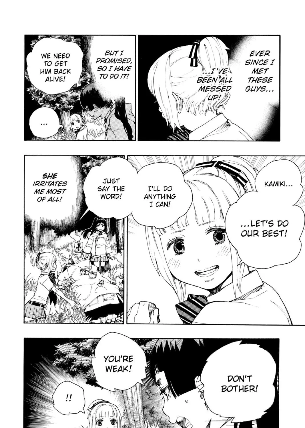 Read Blue Exorcist chapter 30 image 34 on Lezhin