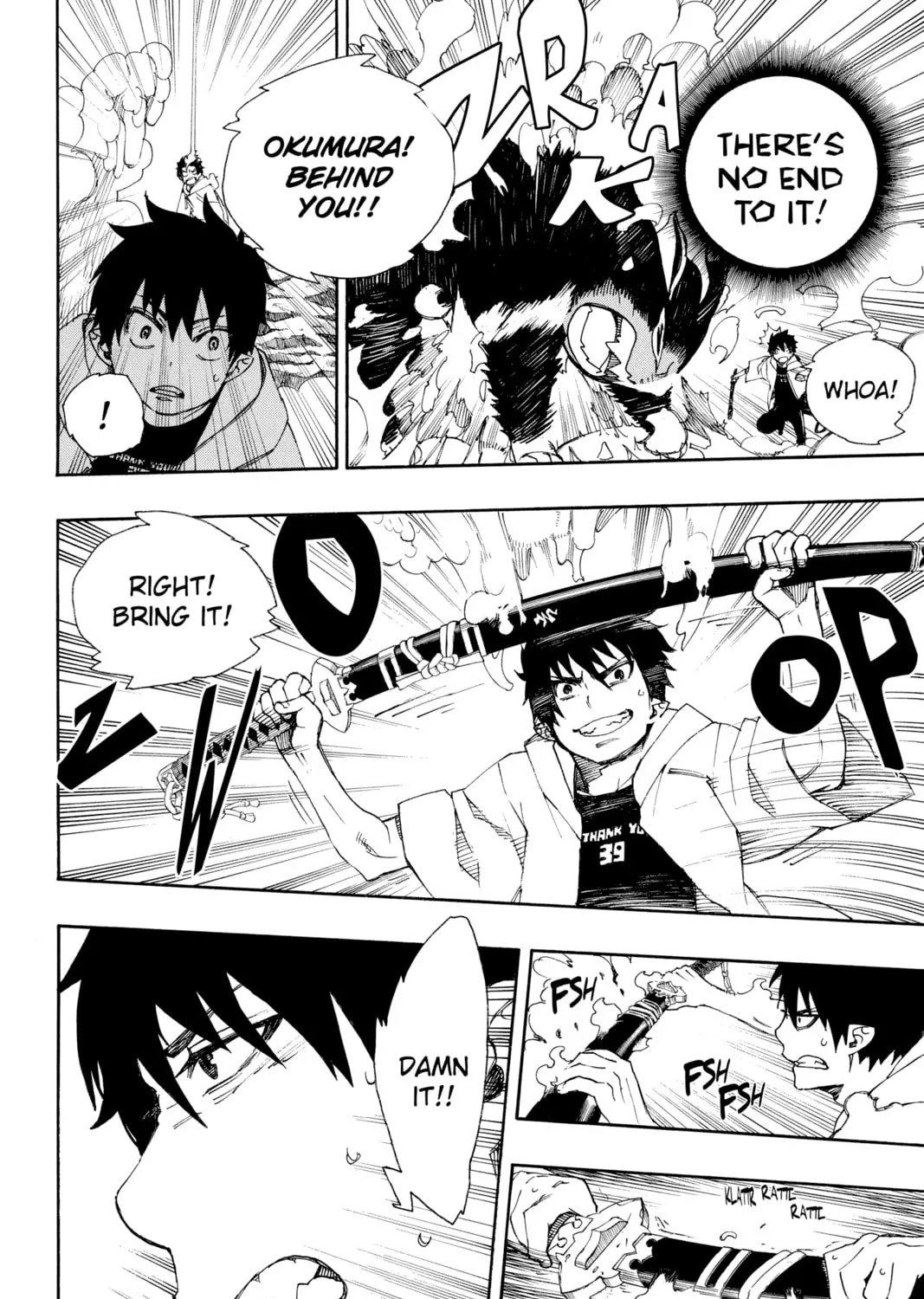 Read Blue Exorcist chapter 30 image 54 on Lezhin