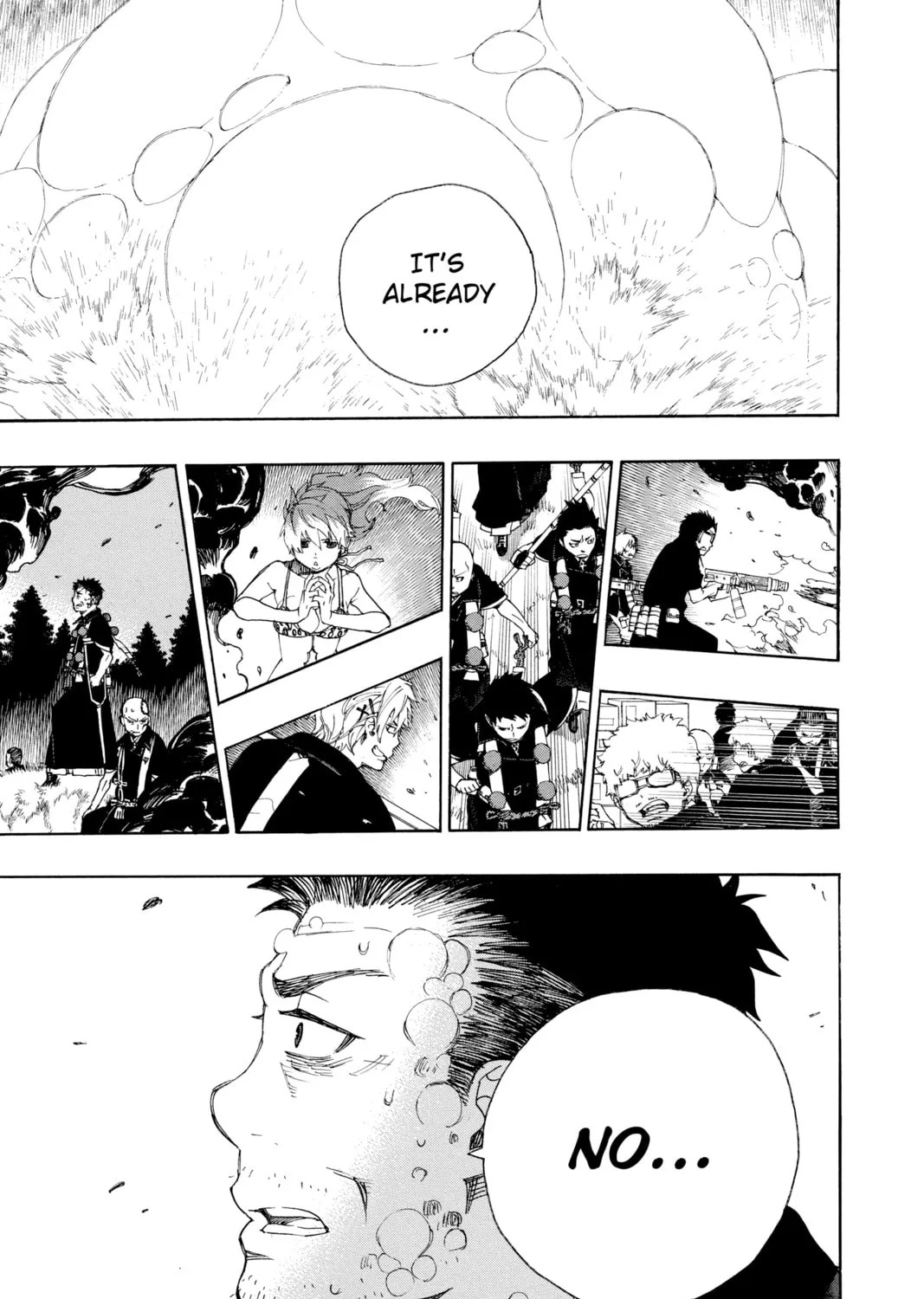 Read Blue Exorcist chapter 30 image 56 on Lezhin