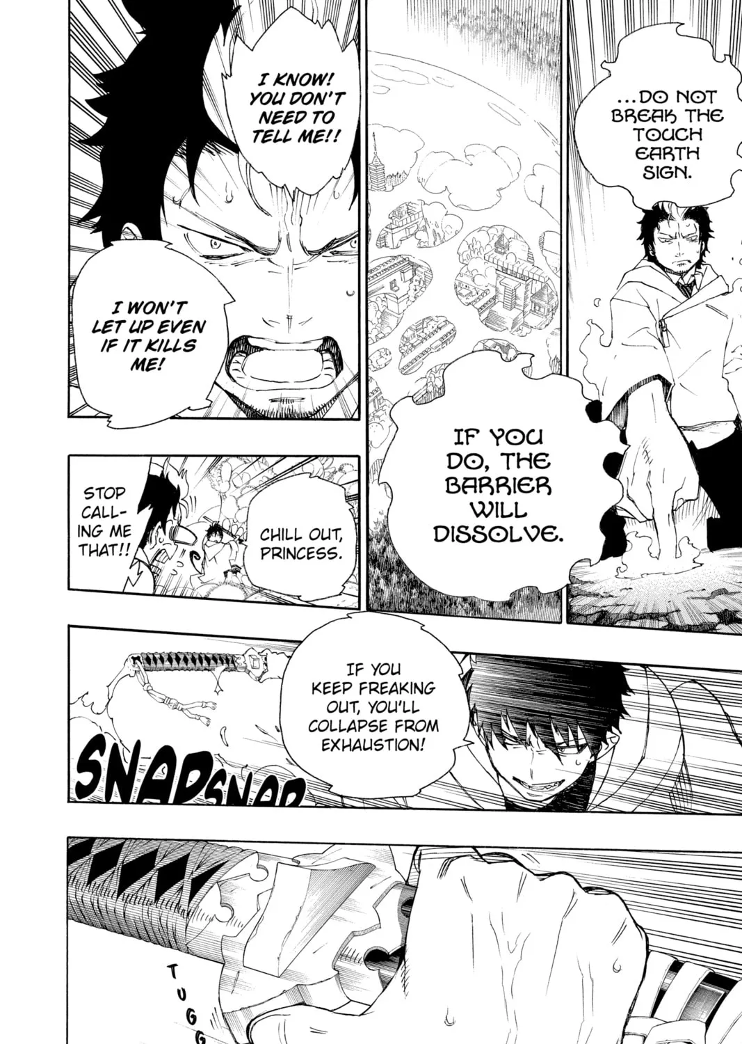 Read Blue Exorcist chapter 30 image 6 on Lezhin