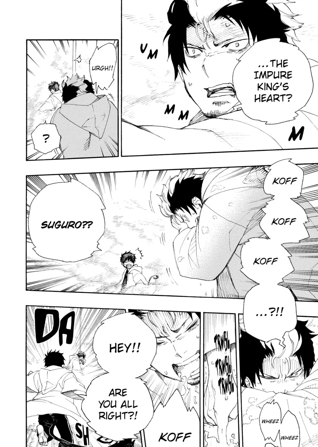 Read Blue Exorcist chapter 31 image 12 on Lezhin
