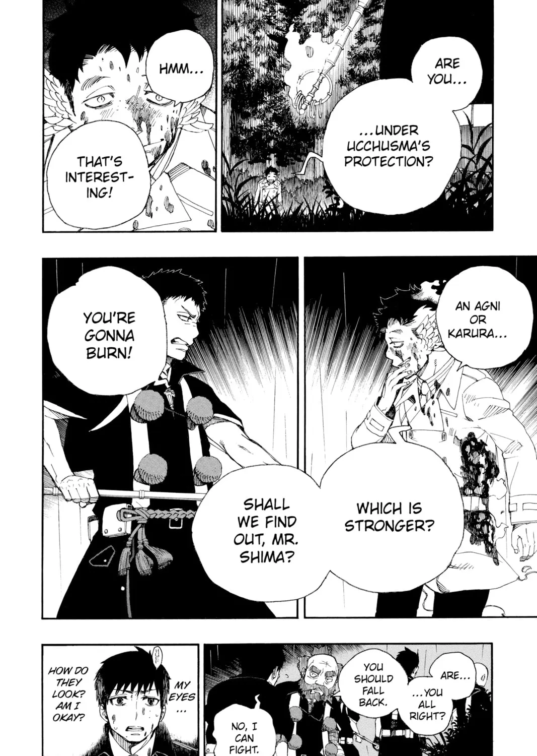 Read Blue Exorcist chapter 31 image 20 on Lezhin