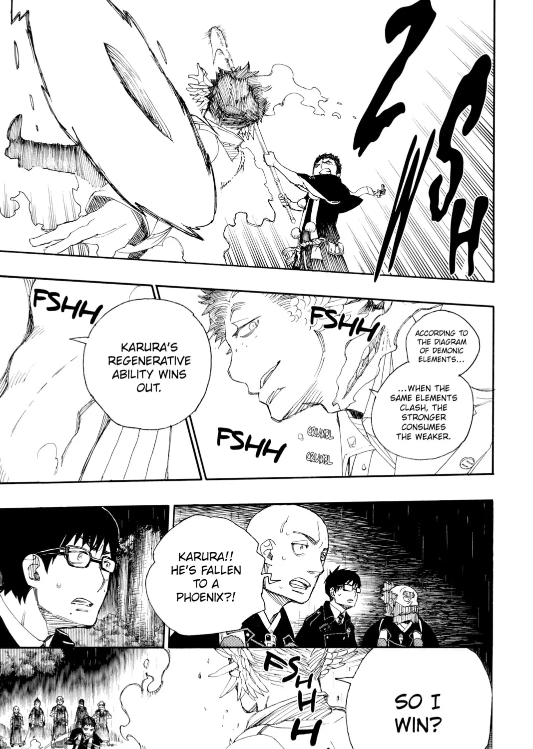 Read Blue Exorcist chapter 31 image 26 on Lezhin