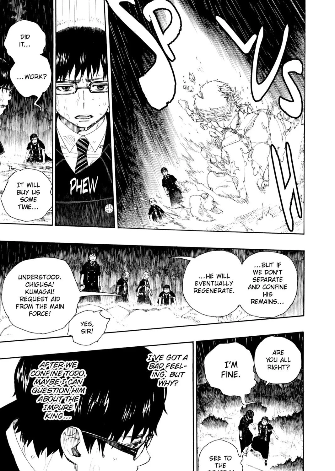 Read Blue Exorcist chapter 31 image 48 on Lezhin