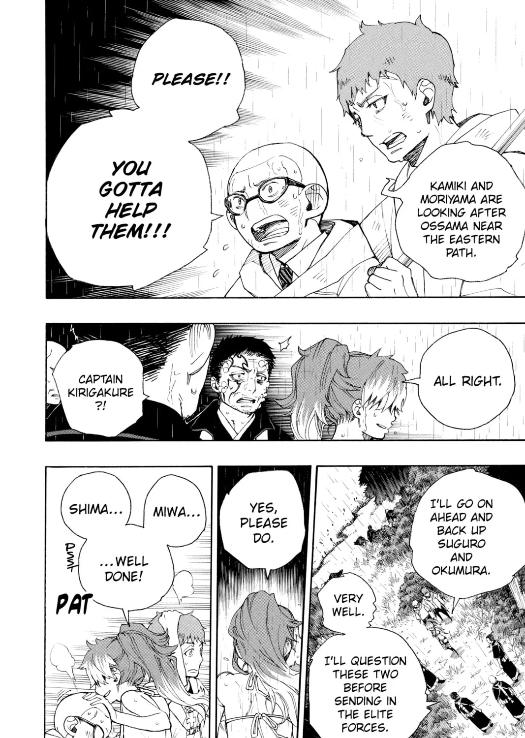 Read Blue Exorcist chapter 31 image 54 on Lezhin