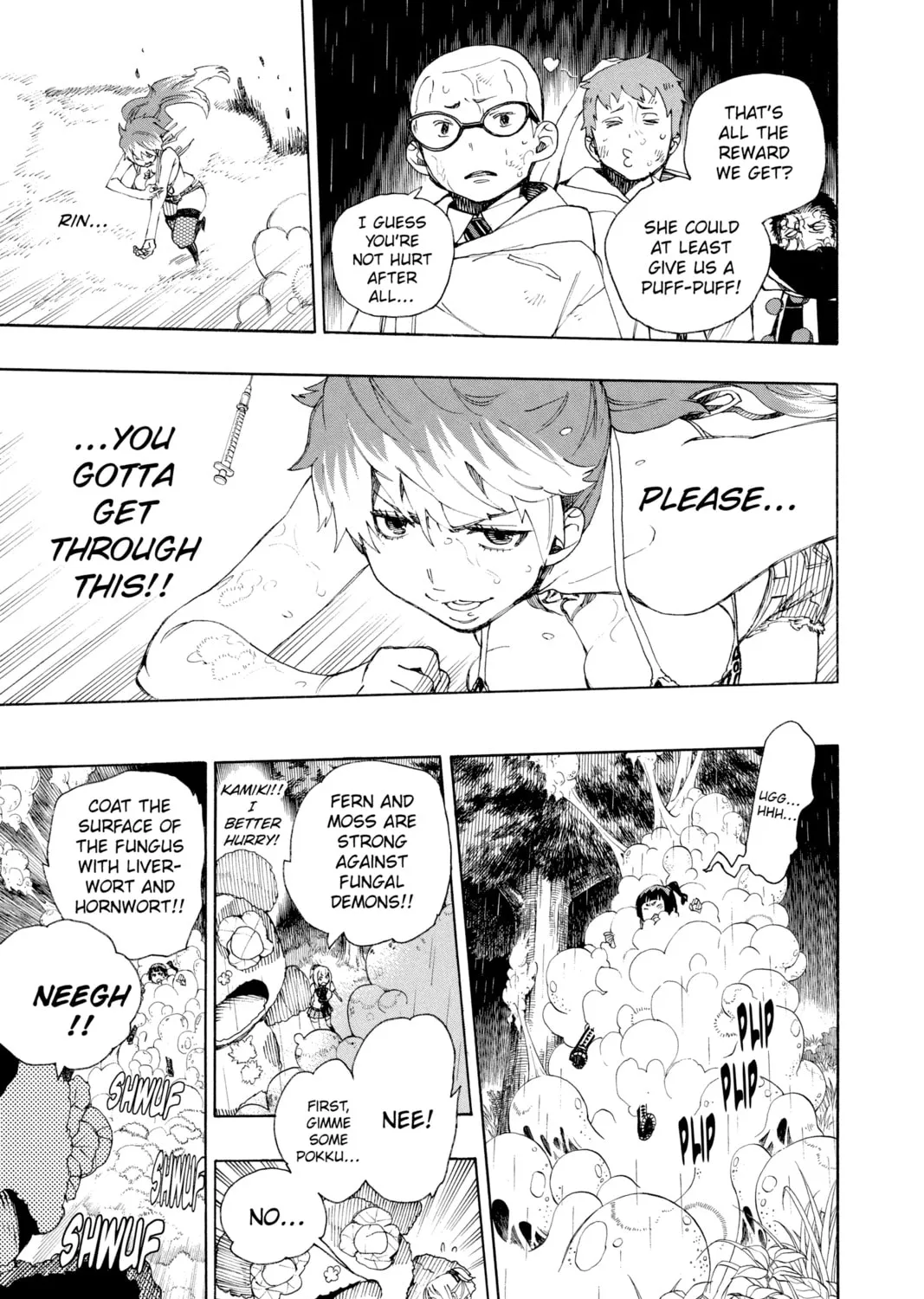 Read Blue Exorcist chapter 31 image 56 on Lezhin