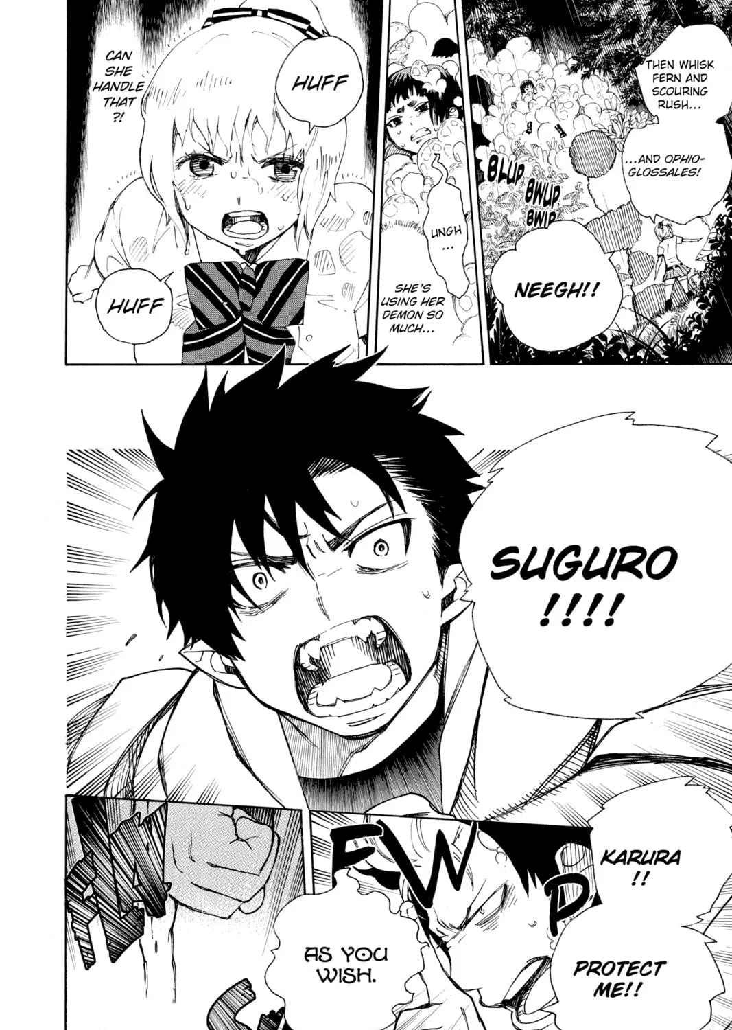Read Blue Exorcist chapter 31 image 58 on Lezhin