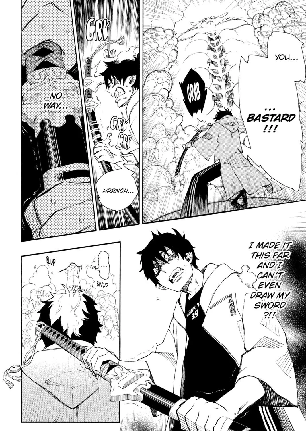 Read Blue Exorcist chapter 32 image 10 on Lezhin
