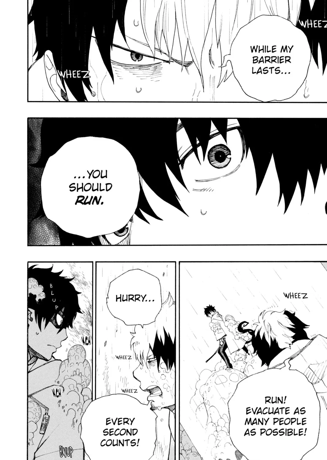 Read Blue Exorcist chapter 32 image 14 on Lezhin