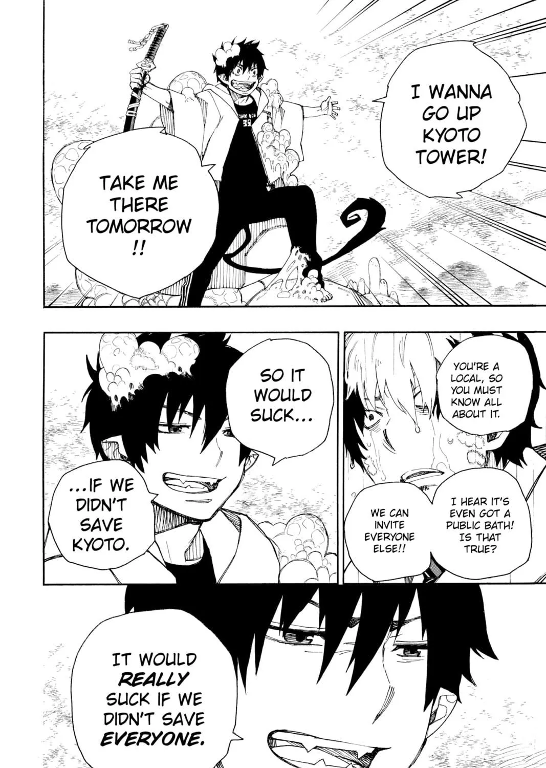 Read Blue Exorcist chapter 32 image 18 on Lezhin