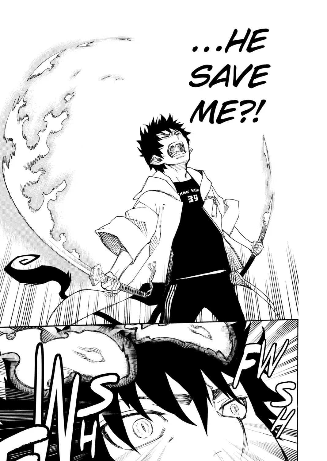 Read Blue Exorcist chapter 32 image 32 on Lezhin