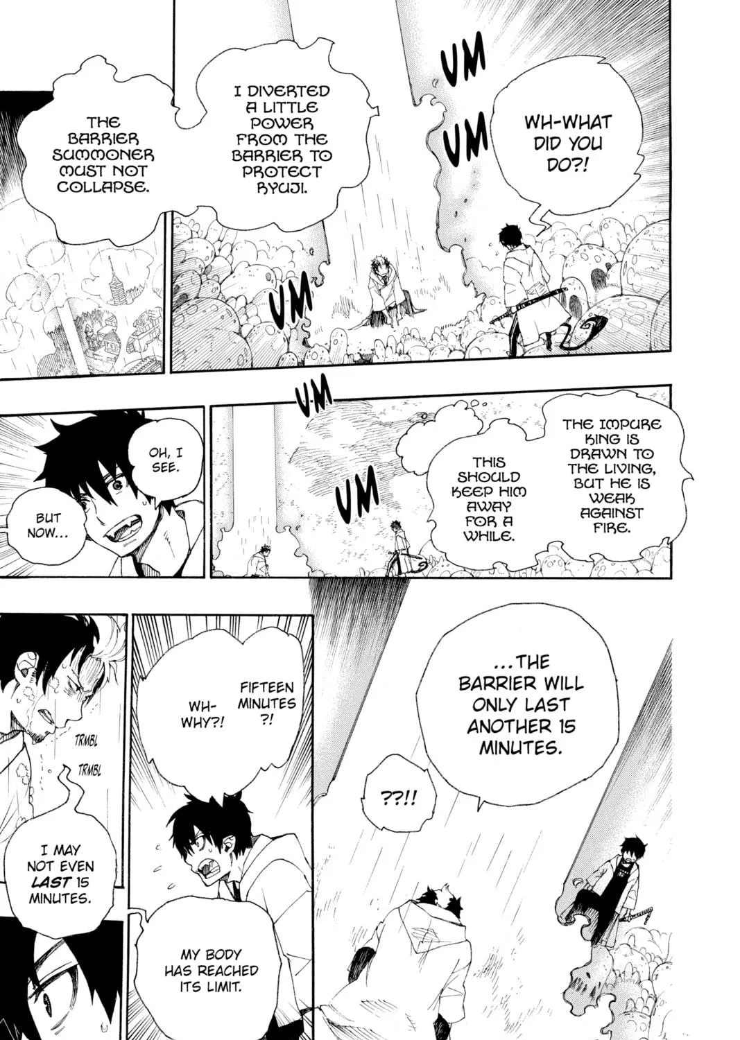 Read Blue Exorcist chapter 32 image 4 on Lezhin