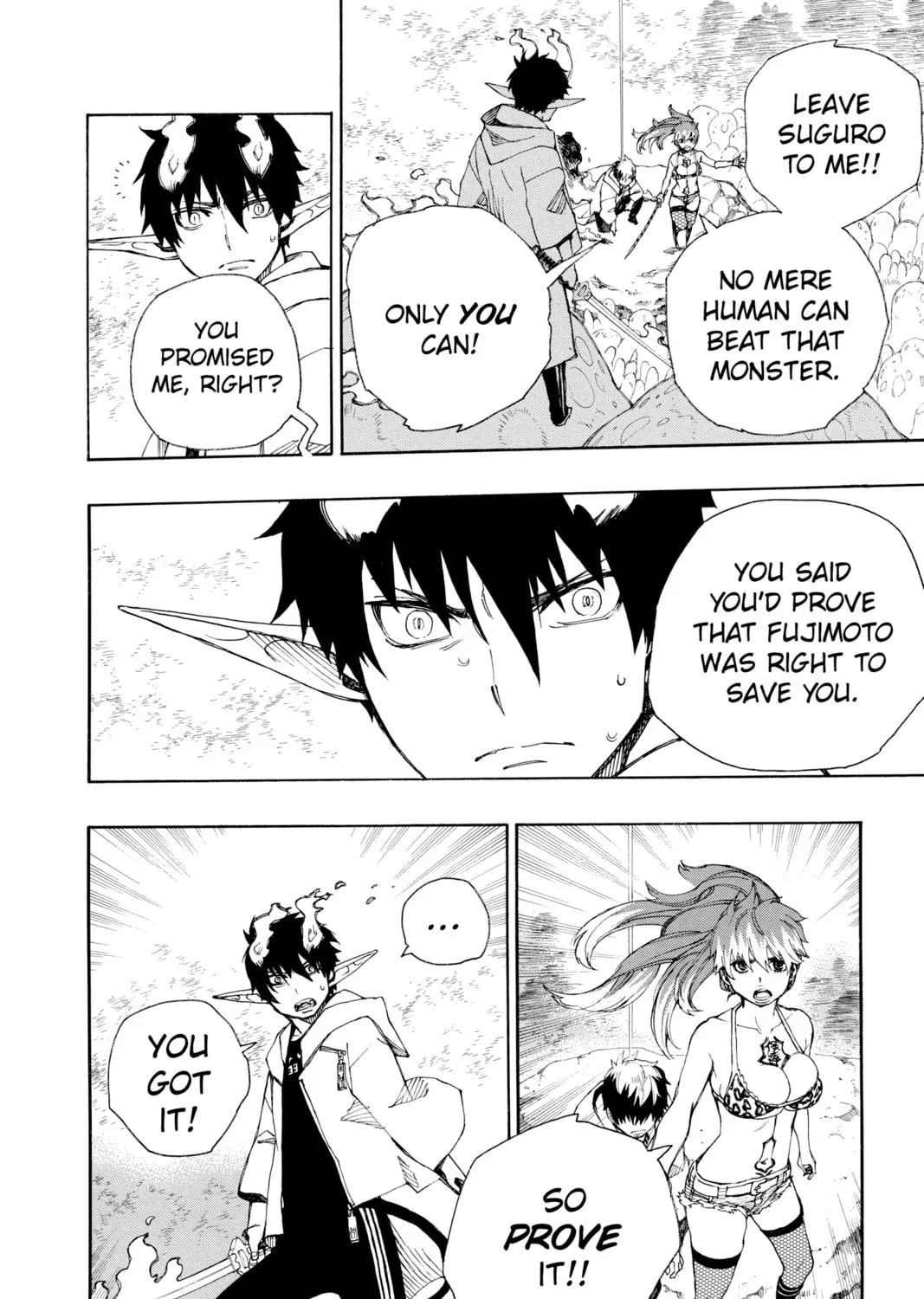 Read Blue Exorcist chapter 32 image 42 on Lezhin