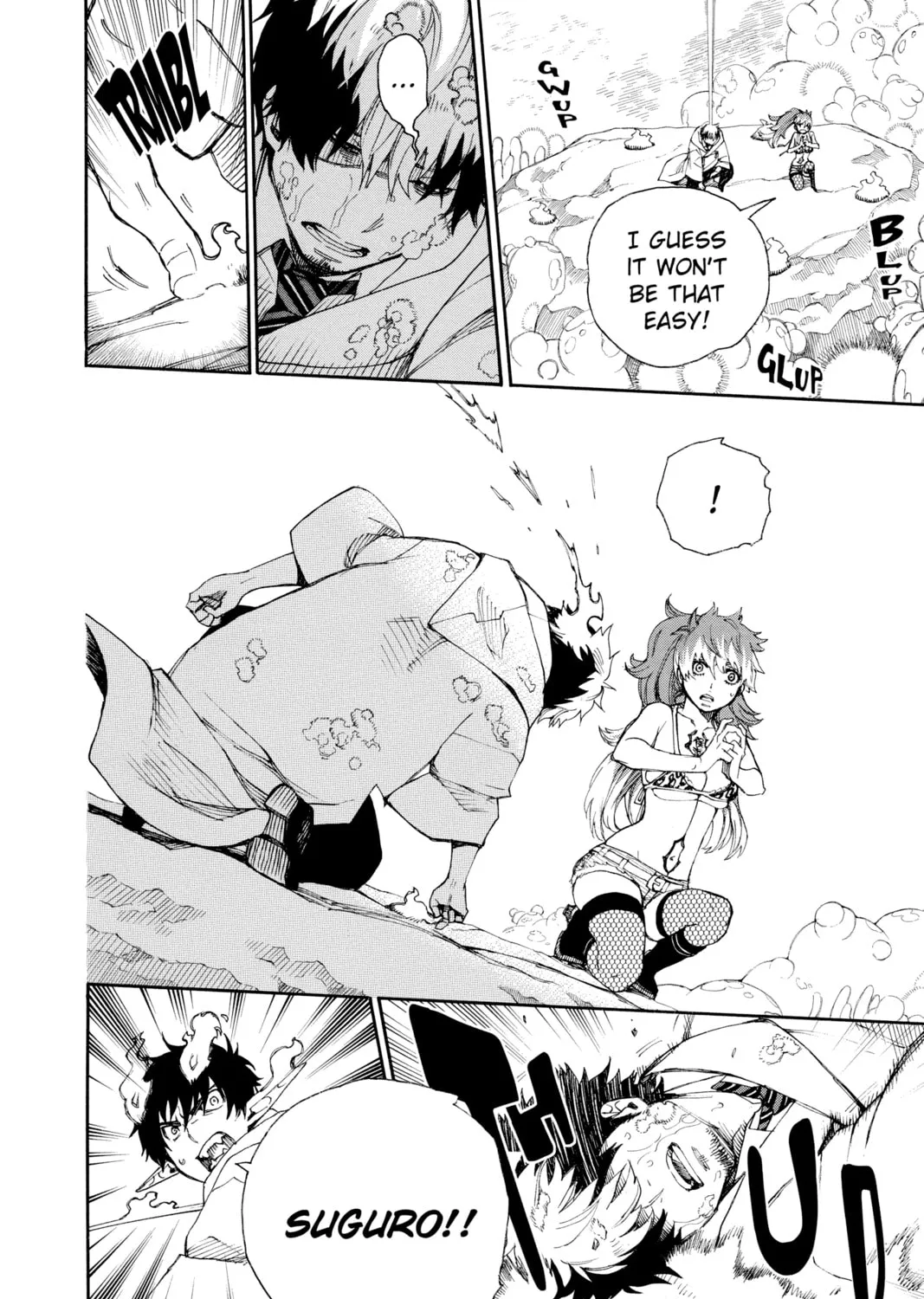Read Blue Exorcist chapter 32 image 50 on Lezhin