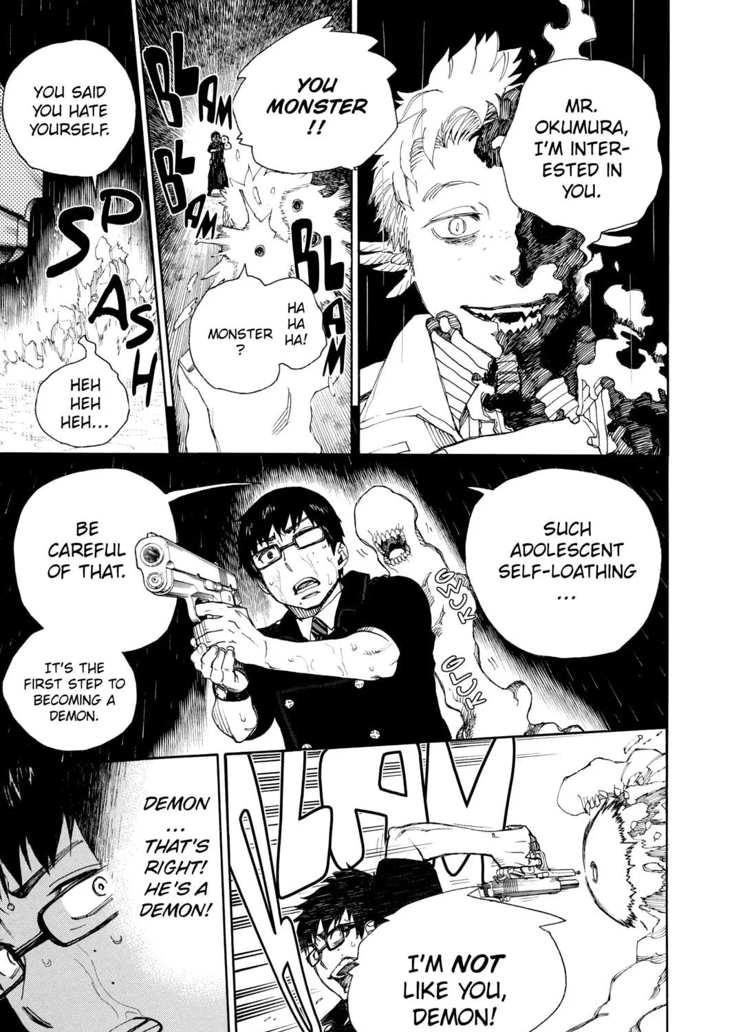 Read Blue Exorcist chapter 32 image 64 on Lezhin