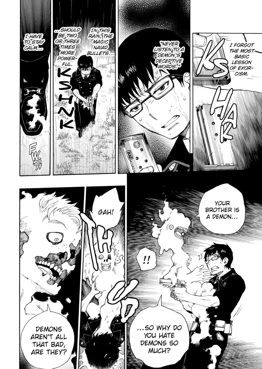 Read Blue Exorcist chapter 32 image 66 on Lezhin