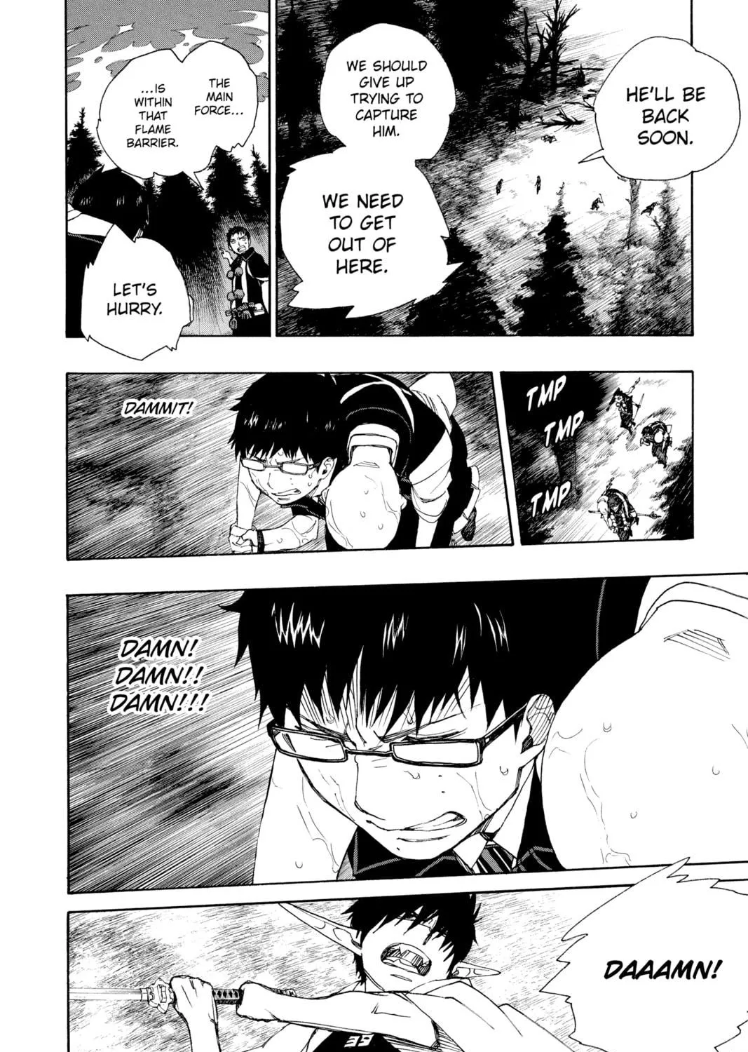 Read Blue Exorcist chapter 32 image 78 on Lezhin