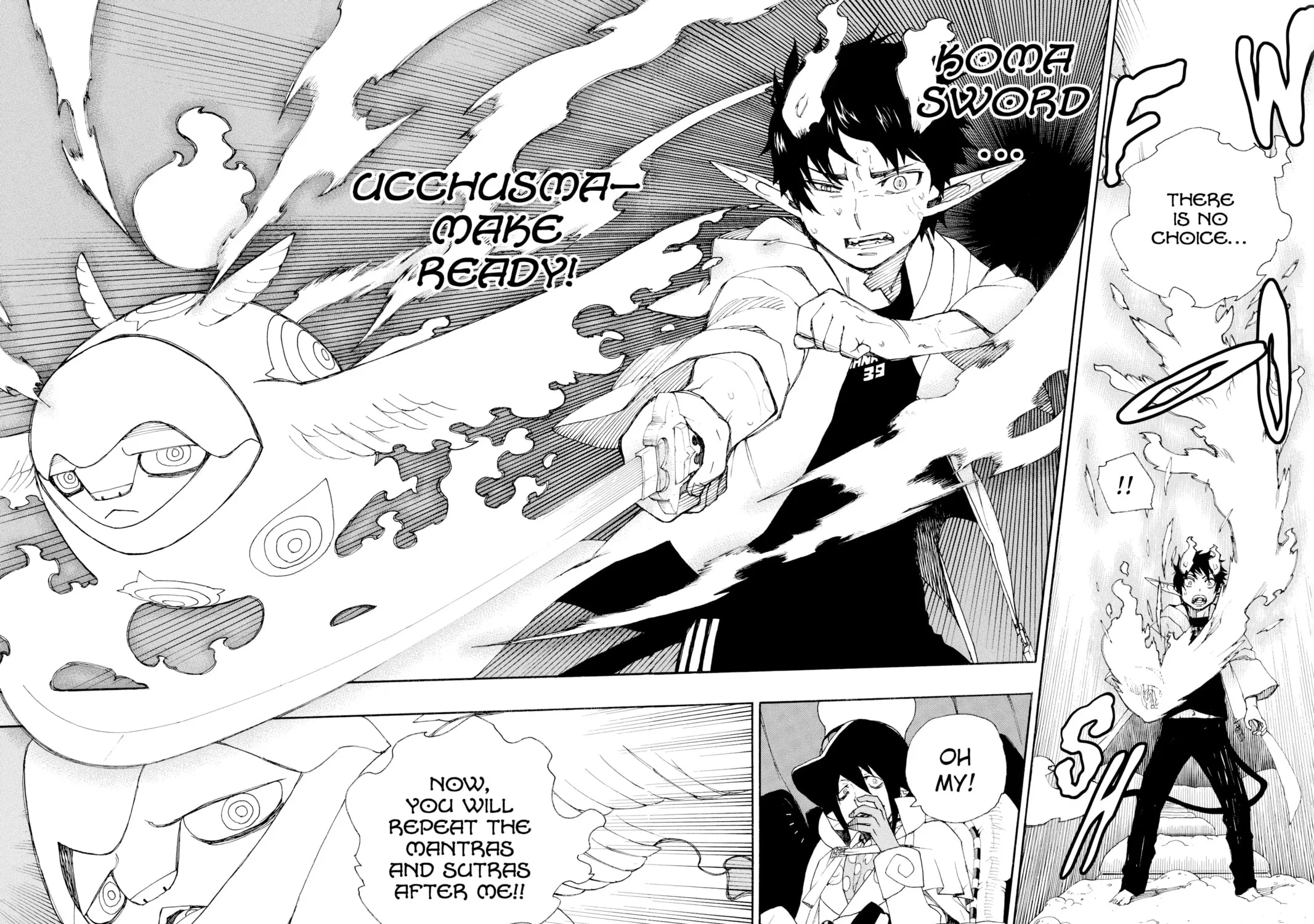 Read Blue Exorcist chapter 32 image 86 on Lezhin
