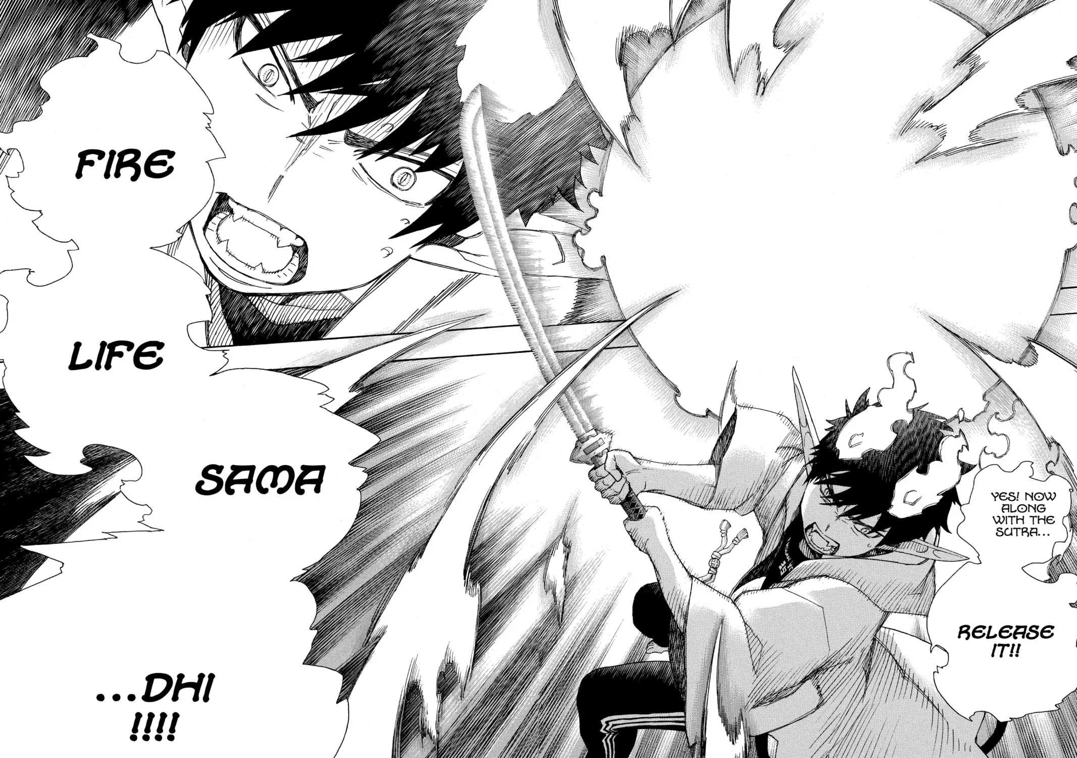 Read Blue Exorcist chapter 33 image 10 on Lezhin