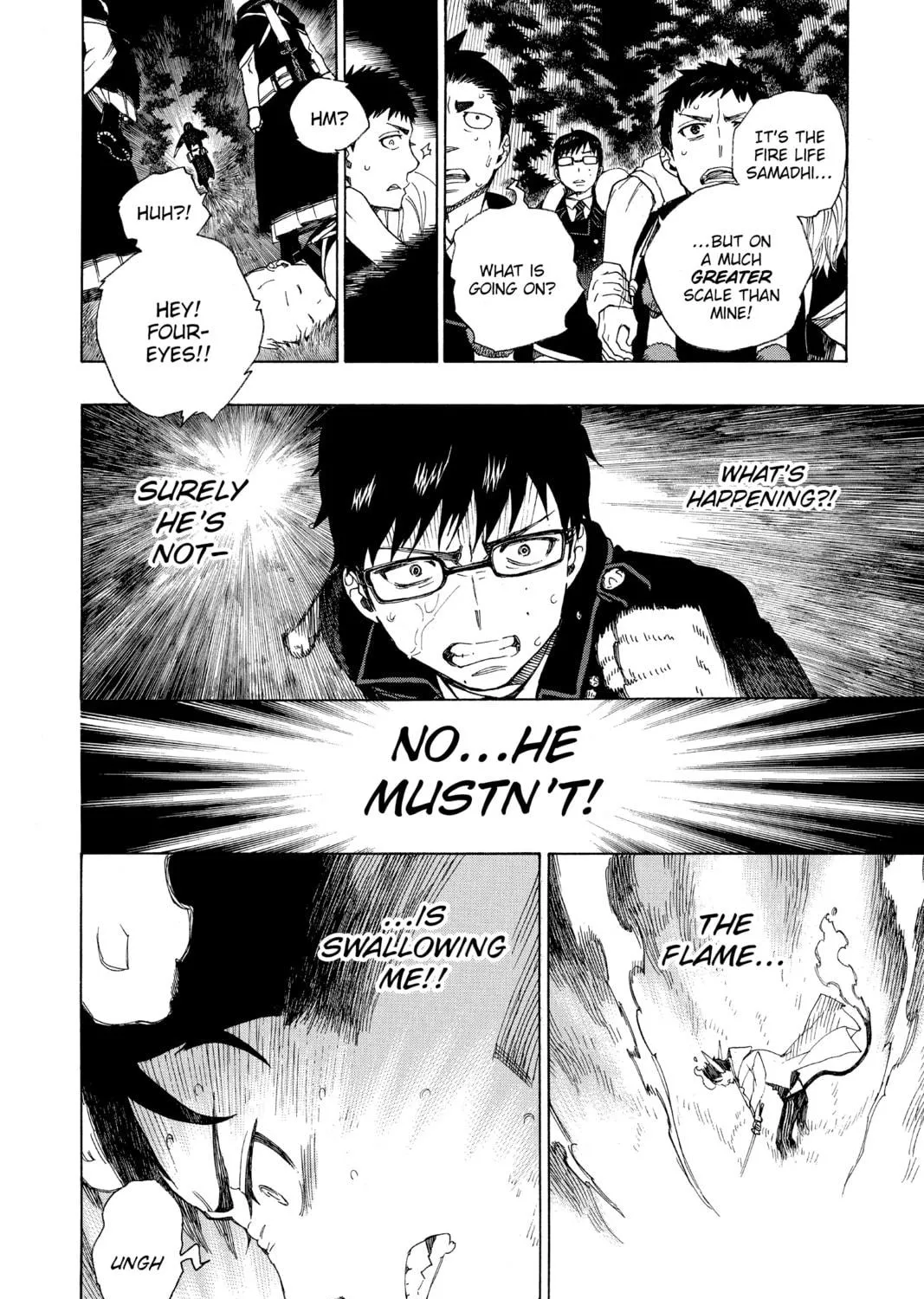 Read Blue Exorcist chapter 33 image 18 on Lezhin