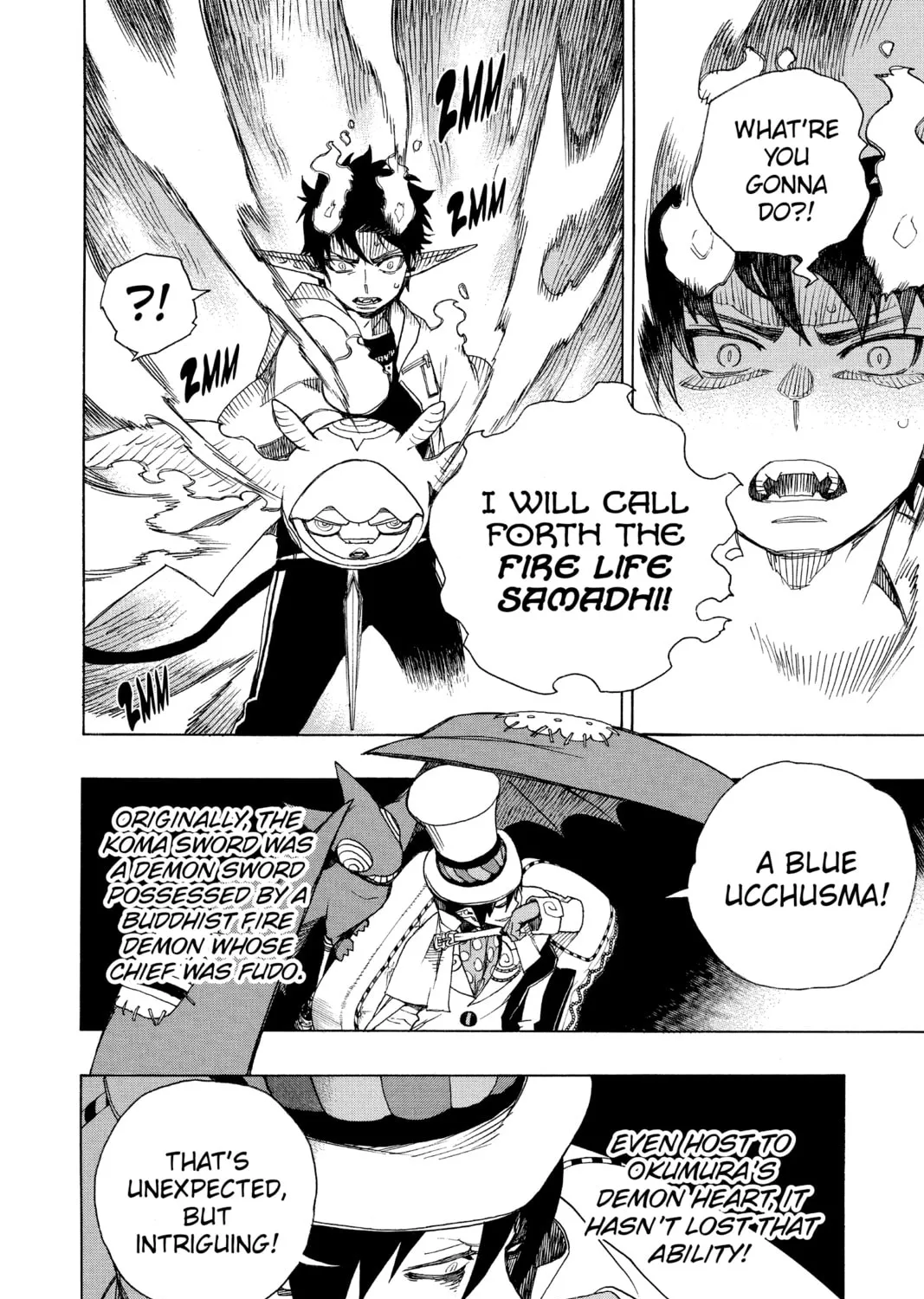Read Blue Exorcist chapter 33 image 2 on Lezhin