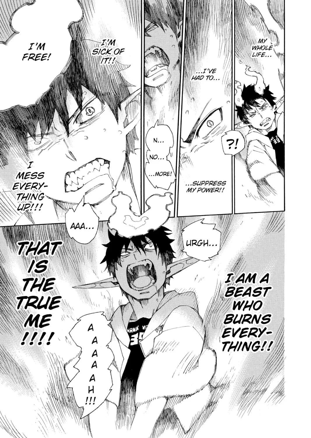 Read Blue Exorcist chapter 33 image 20 on Lezhin
