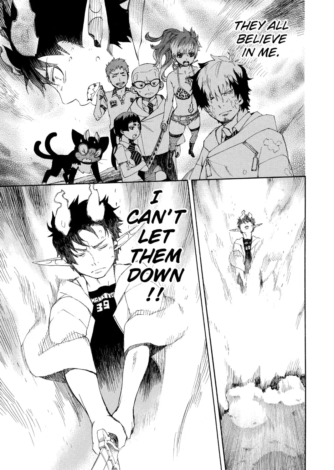 Read Blue Exorcist chapter 33 image 24 on Lezhin