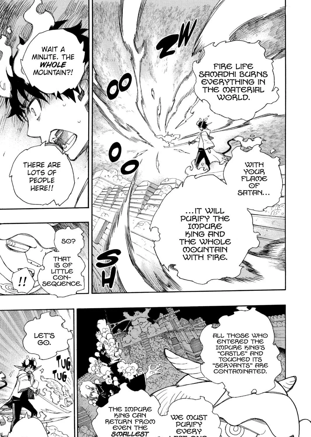 Read Blue Exorcist chapter 33 image 4 on Lezhin