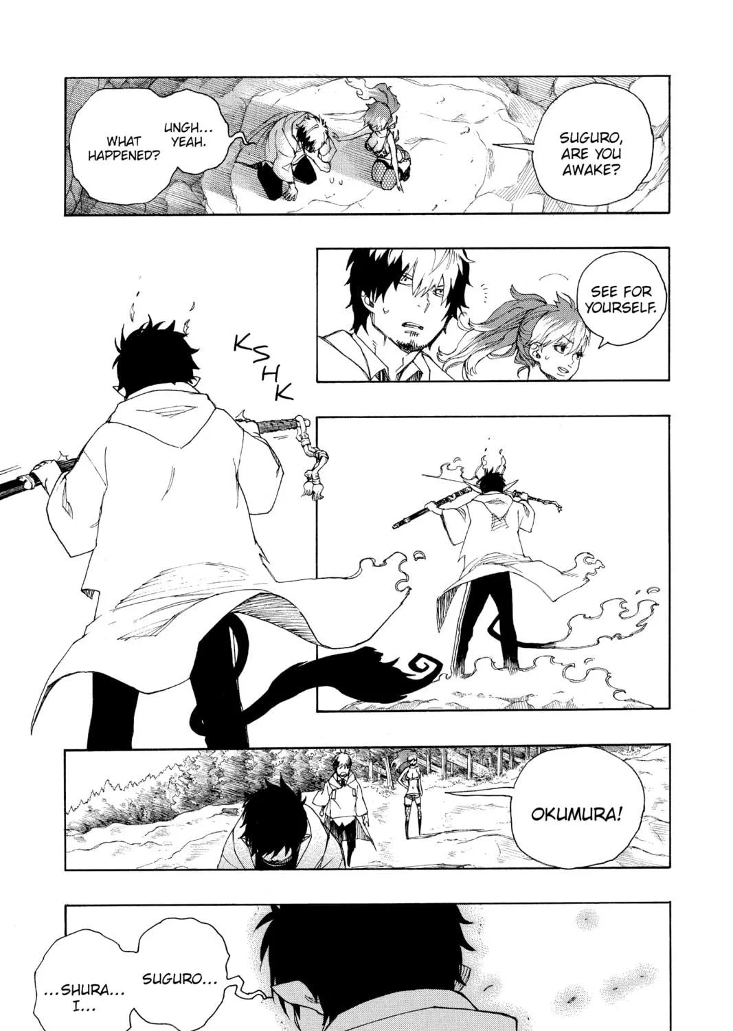 Read Blue Exorcist chapter 33 image 48 on Lezhin