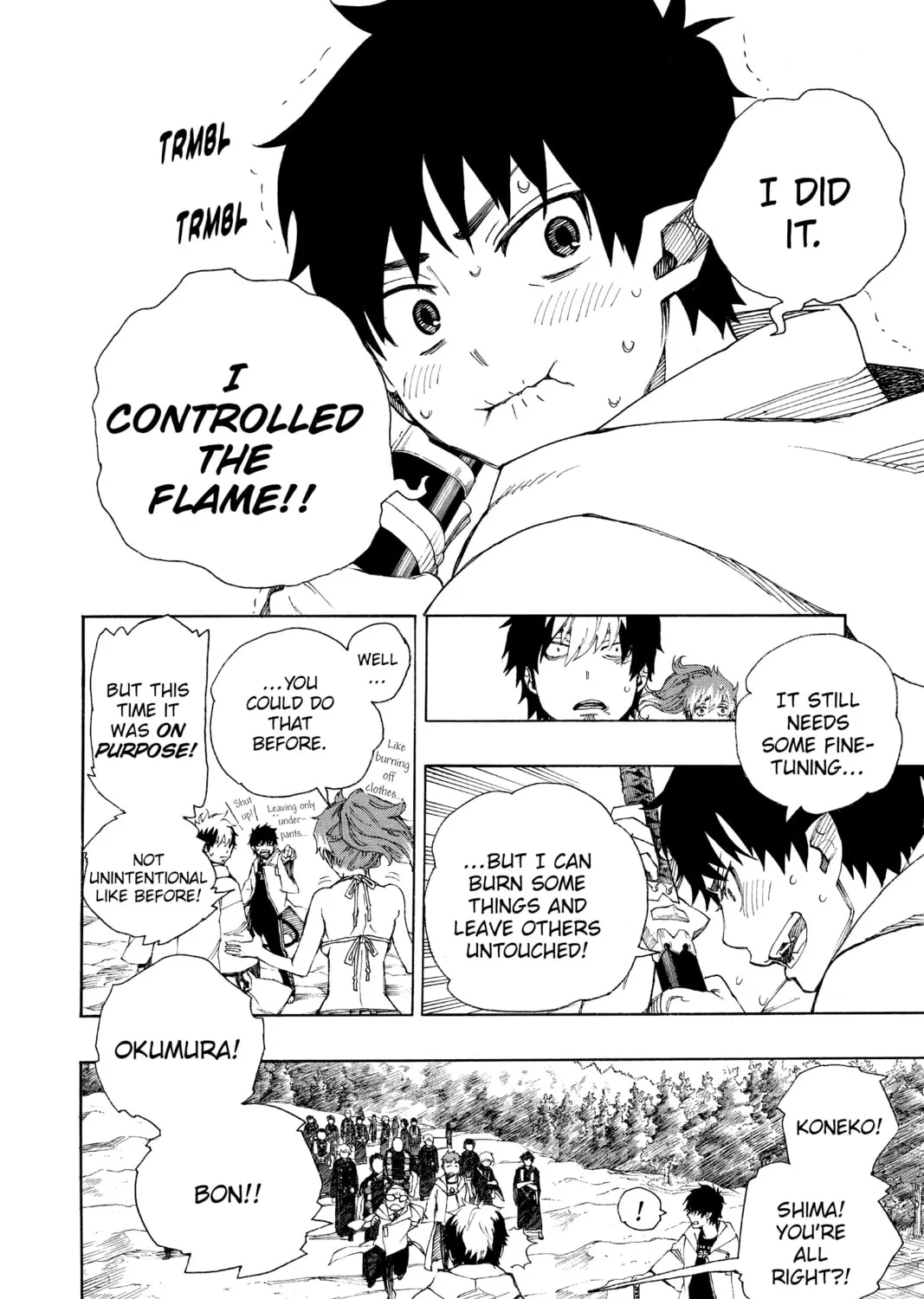 Read Blue Exorcist chapter 33 image 50 on Lezhin