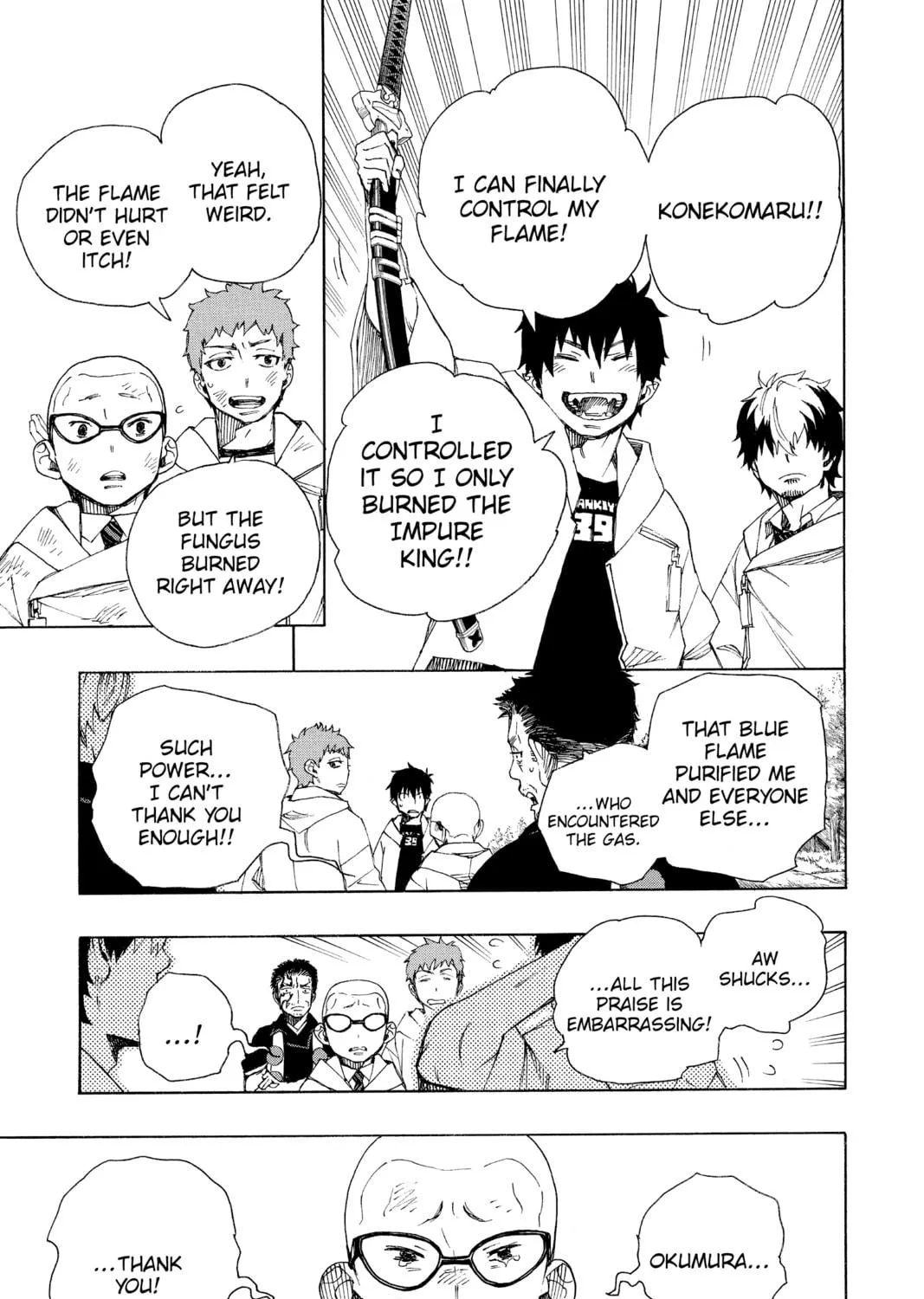 Read Blue Exorcist chapter 33 image 52 on Lezhin