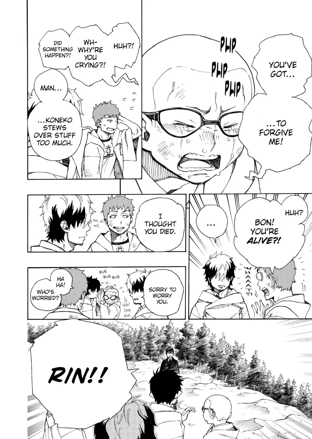 Read Blue Exorcist chapter 33 image 54 on Lezhin