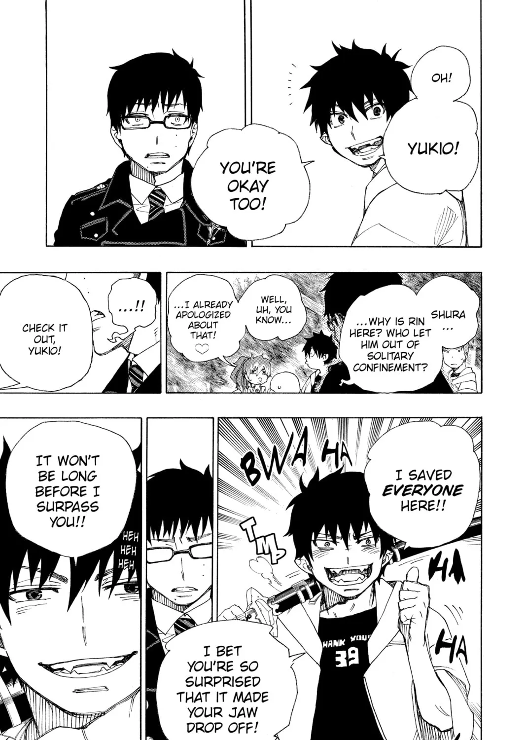 Read Blue Exorcist chapter 33 image 56 on Lezhin