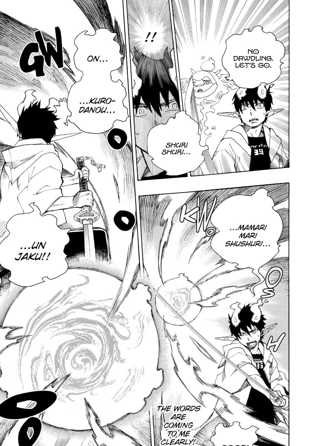 Read Blue Exorcist chapter 33 image 8 on Lezhin