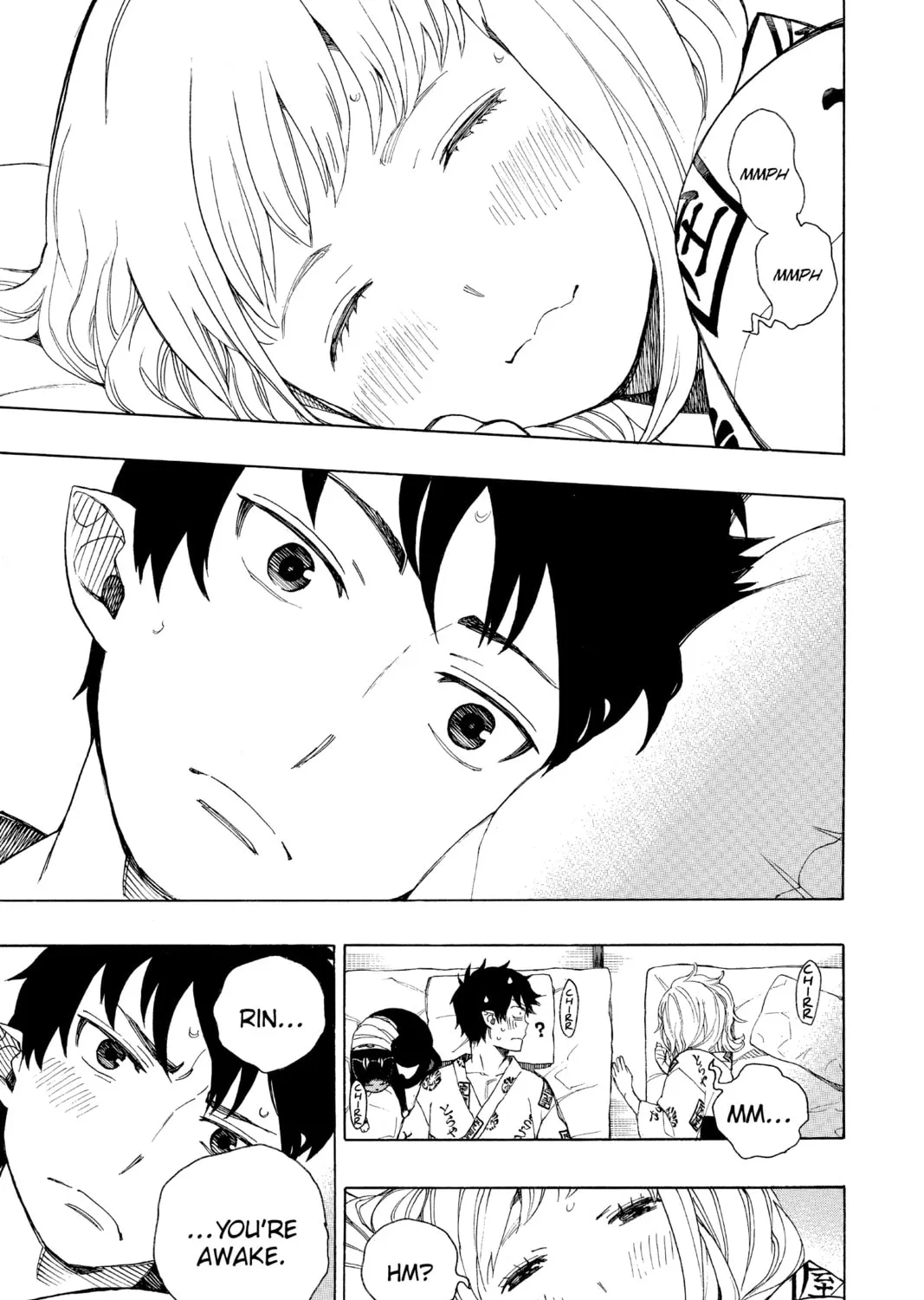 Read Blue Exorcist chapter 34 image 12 on Lezhin