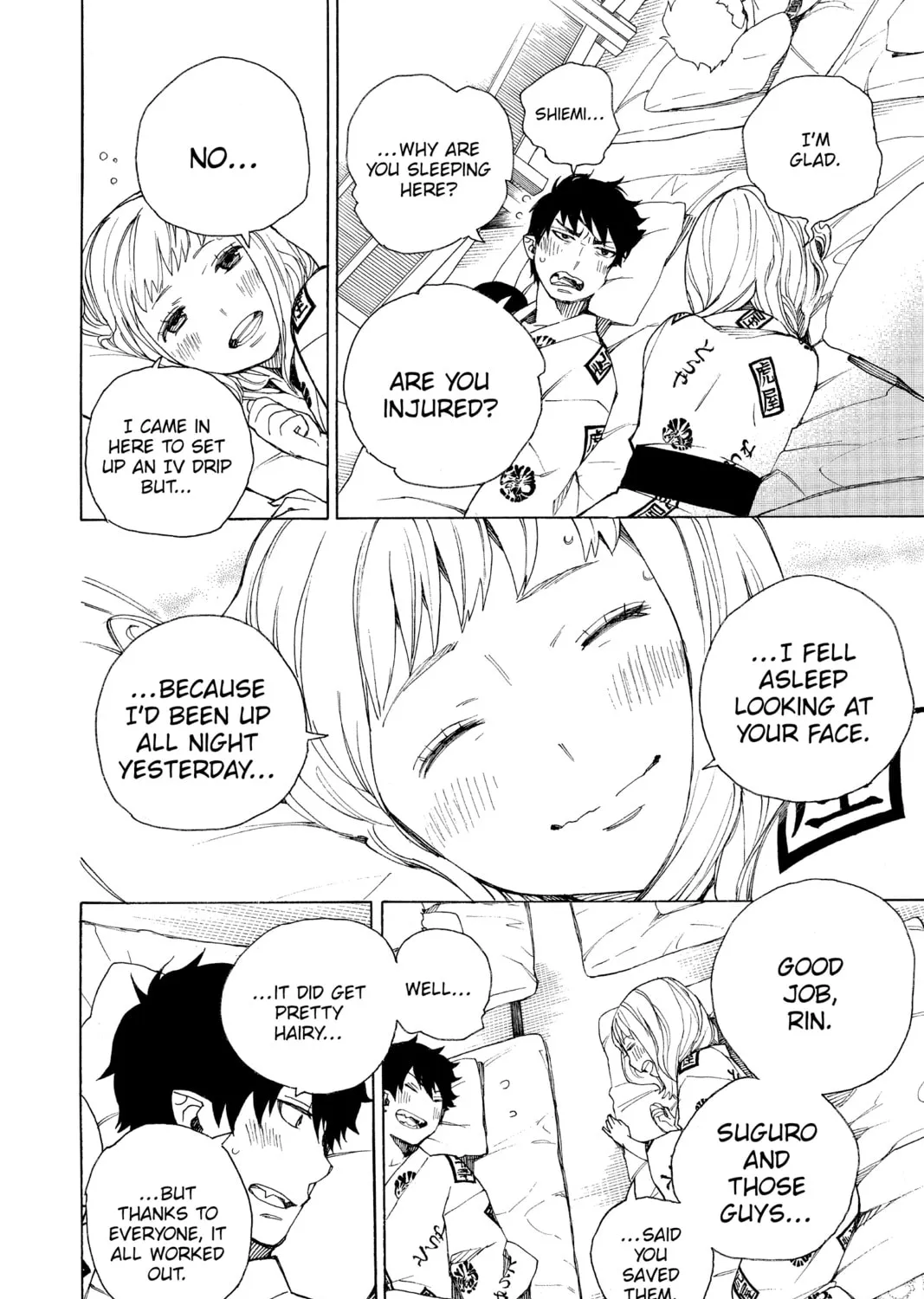 Read Blue Exorcist chapter 34 image 14 on Lezhin