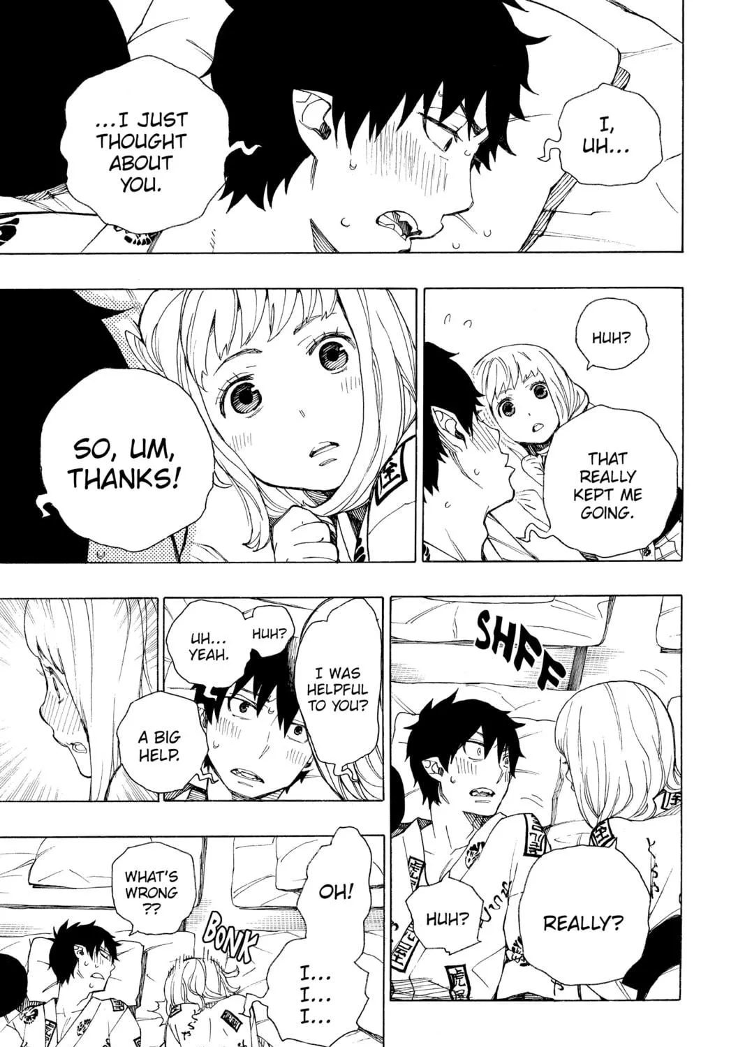 Read Blue Exorcist chapter 34 image 16 on Lezhin